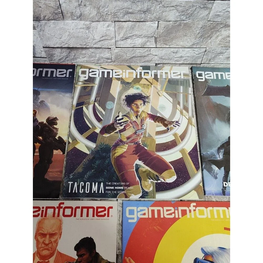 Lot Of 5 Game Informer Magazine Issues 267,268,269,271,273